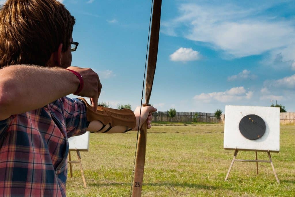 takedown recurve shooting