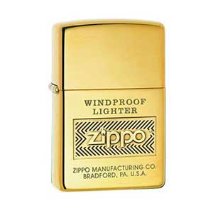 Zippo Brass Pocket Lighter