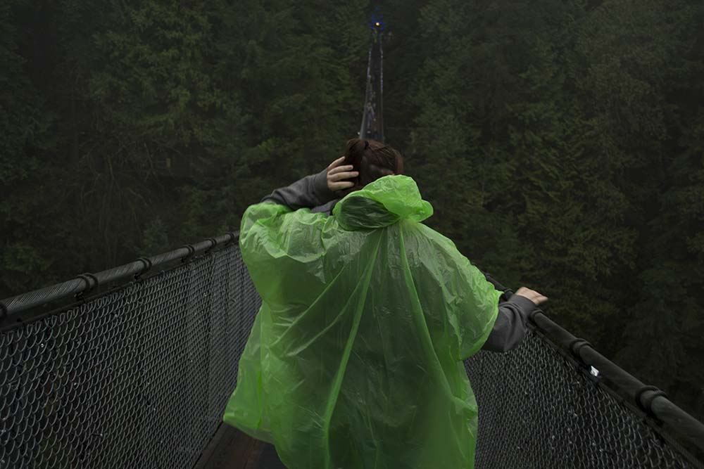 Green rain cover