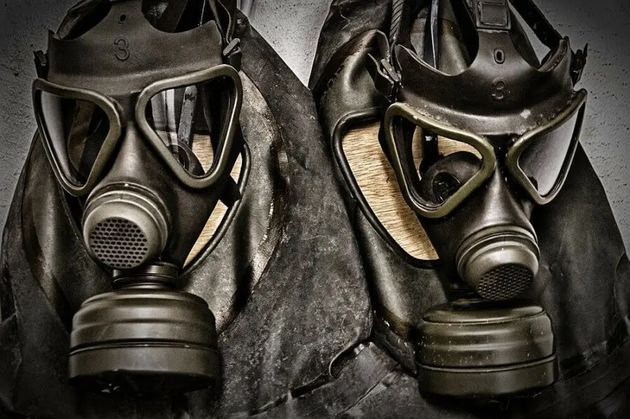 gas mask