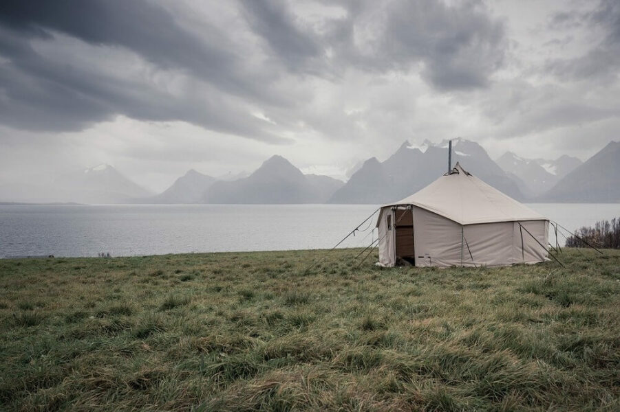 vintage tent