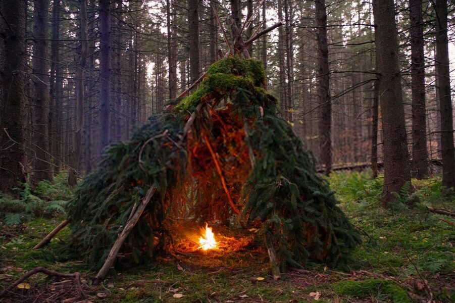 How To Build A Survival Shelter In The Wild