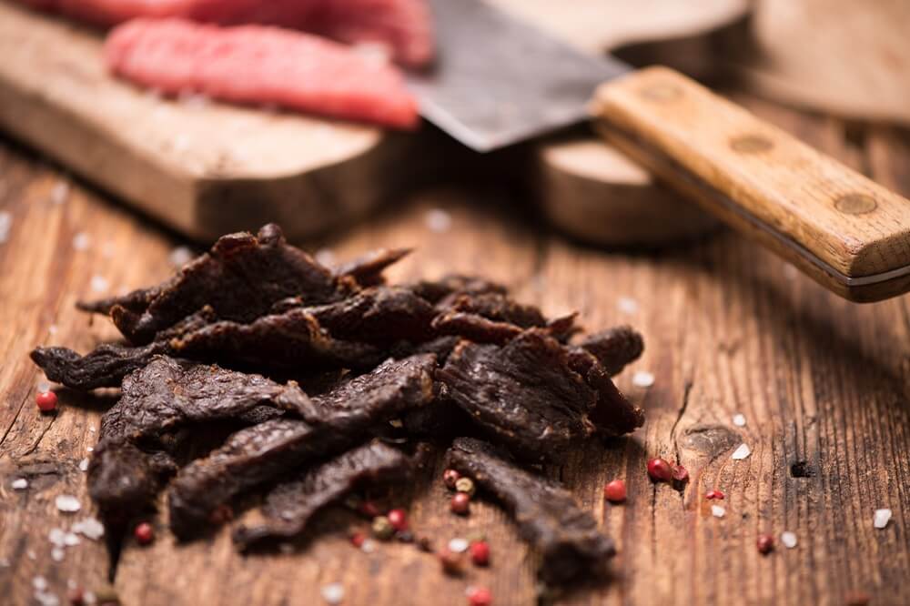 chopped jerky