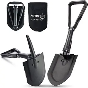 Amoolo Small Folding Camping Shovel